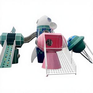 Estructura de Juego de Aleación sin Motor para Interiores y Exteriores con Tobogán y Columpio para Parques Temáticos y Escuelas OEM ODM - Product Image 1