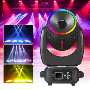 Lumière principale mobile d'étape de 200W LED avec <span class=keywords><strong>le</strong></span> faisceau de halo et <span class=keywords><strong>le</strong></span> cercle avant de LED pour des représentations et des événements - Product Image 2