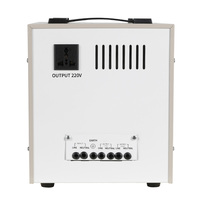 Stabilisateur de tension industriel SVR-5000VA monophasé 220V 100% cuivre AVR avec affichage numérique à contact 50/60Hz AC