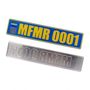 Placa de Matrícula de Aluminio Personalizada al por Mayor con Logotipo de Países, Recuerdo Turístico - Product Image 4