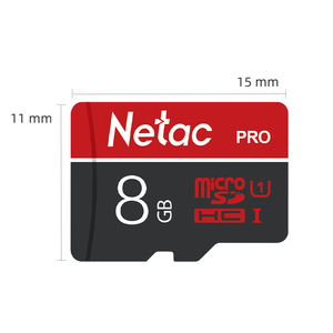 Netac OEM Màu Đỏ Đen 8GB Class 10 SD TF Thẻ Nhớ Thẻ Công Suất Lớn Giám Sát Nhà Thiết Bị Nhà Máy Ban Đầu - Product Image 3