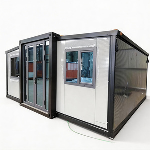 <span class=keywords><strong>Maison</strong></span> conteneur moderne extensible avec batterie au lithium solaire, 2 chambres, pour <span class=keywords><strong>maison</strong></span> de retraite ou école, préfabriquée modulaire isolée - Product Image 2