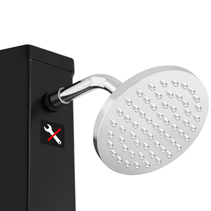 <span class=keywords><strong>Ducha</strong></span> <span class=keywords><strong>Solar</strong></span> de Jardín de <span class=keywords><strong>40</strong></span> <span class=keywords><strong>Litros</strong></span>, Fácil Instalación, Cilíndrica, Independiente, Negra, para Piscina, con Ajuste de Agua Fría y Caliente - Product Image 4