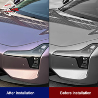 À vendre : Accessoires automobiles – Film vinyle décoratif auto-adhésif brillant auto-réparant en PVC, violet radiant, 1,52 x 17 m, pour recouvrement intégral de la carrosserie