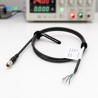 Câble d'alimentation et de signalisation Hirose HR10A-7P-6P à 6 broches, coudé à 90°, haute flexibilité, pour caméras industrielles Basler AVT, Baumer, Dalsa, JAI