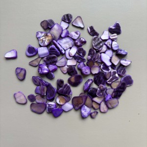 Mảnh vỡ mảnh sỏi móng tay nghệ thuật terrazzo trang trí sân vườn phụ kiện thủ công ngọc trai nghiền nát đầy màu sắc bào ngư vỏ tấm chip - Product Image 6