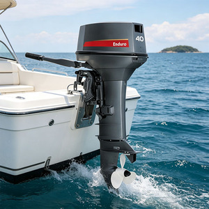 Nouveau moteur hors-bord à essence 40 CV 2 temps 4 cylindres pour bateaux de pêche à courte et longue portée - Product Image 6