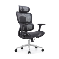 Chaise de bureau exécutive moderne et réglable, ensemble ergonomique table et chaise de bureau pour la maison, fabricant chinois