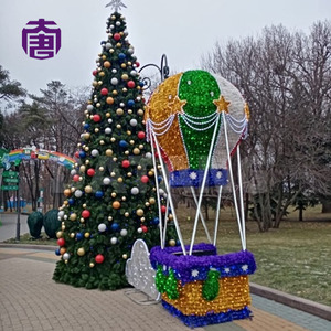 Colorful Hot Air Balloon Christmas LED <b>Light</b> for Outdoor Festival Park Garden Plaza and Holiday Landscape Decoration - Product Image 2