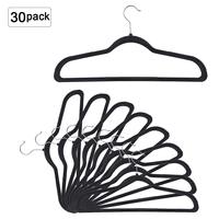 Cintres de penderie AINARE en plastique ABS antidérapants avec revêtement TPR, crochets métalliques pivotants, gain de place pour chemises et vestes