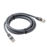 Cable Ethernet Blindado FTP Cat8 de 40 Gbps y 2000 MHz, Cable de Conexión RJ45 con Contactos Chapados en Oro, Compatible con POE++ para Servidores en la Nube y Centros de Datos