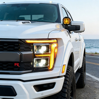 Ensemble de phares LED KGKB pour Ford F150 Raptor 2022-2024, haute qualité, 6000K, double lentille de projecteur, plug and play
