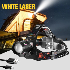 Đèn pha laser trắng 30W mạnh mẽ, phổ biến năm 2025, tích hợp sạc Type-C, có thể điều chỉnh độ xa, đèn <span class=keywords><strong>LED</strong></span> nhiều màu sắc, dùng ngoài trời - Product Image 4