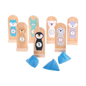 Juego de <span class=keywords><strong>croquet</strong></span> de madera Juego clásico al aire libre para diversión familiar Juego de minigolf para niños - Product Image 6