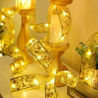 Guirlande lumineuse LED JOYWOOD pour Noël, pour décorer les arbres et les boîtes cadeaux, lumières clignotantes pour mariage/anniversaire