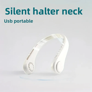 Ventilateur sans pales à fixation sur le cou – Refroidisseur d'air portable rechargeable, 3 vitesses, mini et léger – Refroidissement mains libres pour les activités de plein air - Product Image 6
