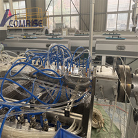 Machine d'extrusion de profilés en PVC plastique pour portes, fenêtres et bandes de protection