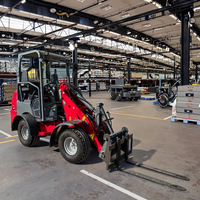 Youngbison Y1160 Mini-Traktor Diesel Hoflader Frontlader Weidemann Schnellwechsler Radlader Essenzieller Motor für die Landwirtschaft