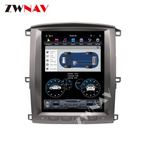 ZWNAV Android 9,0 4GB + 64GB Vertical Radio del coche de la pantalla GPS Navi para <span class=keywords><strong>Lexus</strong></span> <span class=keywords><strong>LX</strong></span> <span class=keywords><strong>470</strong></span> <span class=keywords><strong>2002</strong></span>-2007 Auto estéreo de Audio - Product Image 3