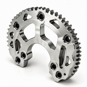 Piñones Traseros de Aluminio CNC de Alta Resistencia, Piezas de Motocicleta de Aluminio Anodizado para Piñones de Motocicletas - Product Image 3