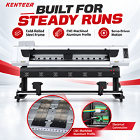 Kenteer Groothandel Eco Solvent Inkjet Printer I3200 Head Volledig Automatische Plotter voor Vinyl Sticker Flex Banner
