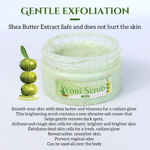 Etiqueta privada Peach Yoni Scrub para Vagina PH Balance Reparación femenina Blanqueamiento Vagina Body Scrub - Product Image 4