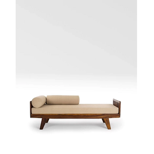 Canapé-lit en bois massif Jodhpuri de qualité supérieure, structure robuste et durable, design convertible, assise confortable, parfait - Product Image 5