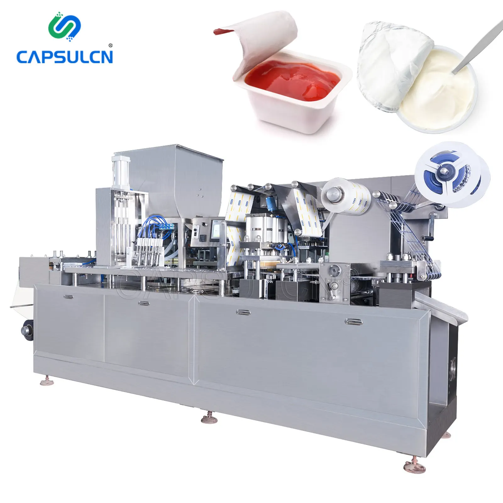 DPP 260 Automatic Liquid Honey Butter Sauce Tablet Blister Packing Machine