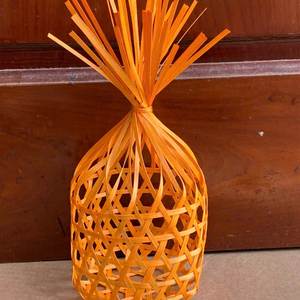 Panier en bambou coloré pour les vacances du Ramadan Panier cadeau fait main écologique du Vietnam - Product Image 1