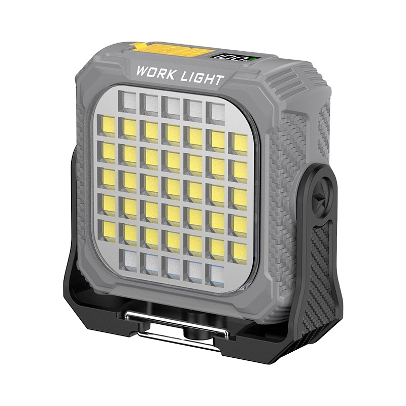 Portable High Lumen Waterproof LED Work Light Waterproof Rechargeable Battery Floodlight for Car Repair & Emergency Work Light