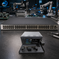 Switch Gestionado Gigabit PoE+ de 48 Puertos 5720-56C-PWR-EI-AC1 con 4 Puertos SFP+ de 10G para Uplinks, 370W y una Ranura de Extensión de Interfaz