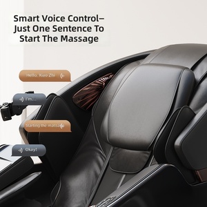 Silla de Masaje Portátil <span class=keywords><strong>para</strong></span> el Cuidado de la Salud, Multimodo, Eléctrica, con Calor, Música Relajante, Gravedad Cero, Reclinable - Product Image 6