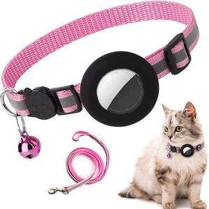 Collar con Rastreador GPS de Plástico Reflectante para Perros, con <span class=keywords><strong>Airtag</strong></span>, Funda Protectora Personalizada, Habilitado para 4G, Resistente al Agua IP66, Gran Venta - Product Image 1