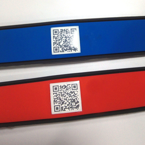NTAG 213 Url Encoding Emergency Id Silicone Wristband Smart Nfc <b>Bracelet</b> with Qr Code - Product Image 6