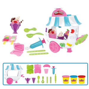 Nuevo <span class=keywords><strong>camión</strong></span> de <span class=keywords><strong>helados</strong></span> de barro de colores, máquina de arcilla de colores, juguetes, fabricante de <span class=keywords><strong>helados</strong></span> de plastilina, juguetes de barro de plastilina DIY - Product Image 3