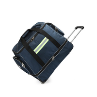 Trousse de premiers secours d'urgence manuelle rétractable grande capacité pour la lutte contre les incendies, en tissu Oxford