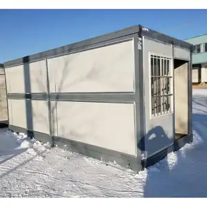 [Sẵn sàng để tàu] có thể gập lại Bungalow nhà kế hoạch container đúc sẵn