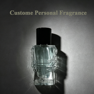 Flacon <span class=keywords><strong>de</strong></span> parfum <span class=keywords><strong>Eau</strong></span> <span class=keywords><strong>de</strong></span> <span class=keywords><strong>Toilette</strong></span> moderne et luxueux au design robotique unique, 30 ml, bleu clair, parfum longue durée, vaporisateur personnalisé - Product Image 2