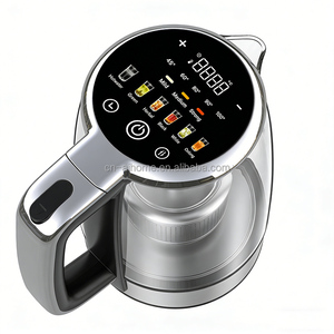 1.7L Smart Glass Tea <strong>Kettle</strong> with Auto Up-Down Brewing Basket Multi-Temperature Control <strong>Digital</strong> Display Electric <strong>Kettle</strong> - Product Image 1