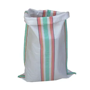 Patates Pp dokuma çuvallar için lamine pp dokuma çanta yeni boş pirinç Pp dokuma çanta kum torbası
