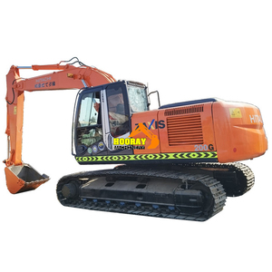 Excavadora de cadenas Hitachi ZX200-3G usada de alta calidad con bomba hidráulica PLC y sistema hidráulico completo - Product Image 1