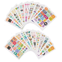 Offre Spéciale : Mini Autocollants Icônes pour Planners et Décorations – Agendas Personnalisables à Couverture Rigide