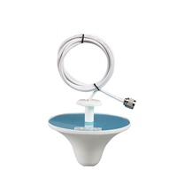 Antenne omnidirectionnelle intérieure 5dBi 698-2700mhz Connecteur N mâle/femelle 2M pour amplificateur cellulaire Répéteur de signal 4G Antenne 4G