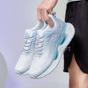 Chaussures de course sur route pour hommes, baskets, chaussures de trail, chaussures de course minimalistes, tissu extensible, maille respirante, athlétique, basses - Product Image 1