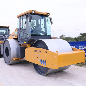 Rouleau vibrant durable 3Y223J avec moteur diesel à double tambour 320HP bon prix à vendre pour les travaux de construction et de compactage - Product Image 1