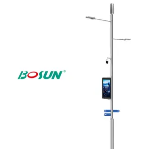 Gebosun Outdoor IP66 Waterdicht 4G Remote Monitoring Smart Pole Straatverlichting