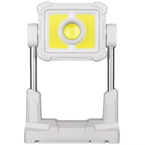 Lámpara LED Multifuncional de Alta Potencia para Trabajo y Transmisión en Vivo, Nueva Lámpara de Camping Retráctil con Carga Solar COB, ABS para Camping - Product Image 1