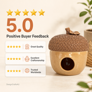 Customized Red Mushroom Shaped Ceramic Hamster House Cozy Small Animals Hideout Cute Pet Cave Shelter for Guinea Pig Chinchilla - Product Image 2
