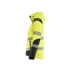 BLAKLADER - 440025133399XXL <b>Hi</b>-<b>vis</b> lightly lined winter <b>softshell</b> <b>jacket</b> Yellow/Black - EAN 7330509939130 <b>HI</b>-<b>VIS</b> WORKWEAR - Product Image 4