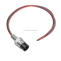 Wet-Mate 2-21 Multi Contact Conector Micro Circular subacuático Cable hermético 10A Corriente nominal Acero inoxidable Cobre